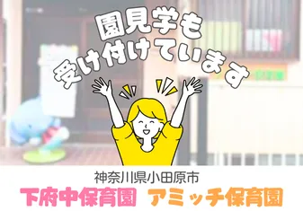 下府中保育園・アミッチ保育園保育士/保育士資格取得見込み(来年度まで)の求人情報の写真